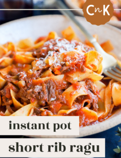 Instant Pot Short Rib Ragu Pinterest 2