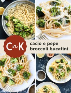 Pinterest Photo Bucatini Cacio e Pepe with Broccoli