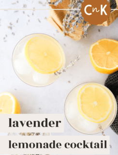 Lavender Lemonade Cocktail Pin Picture