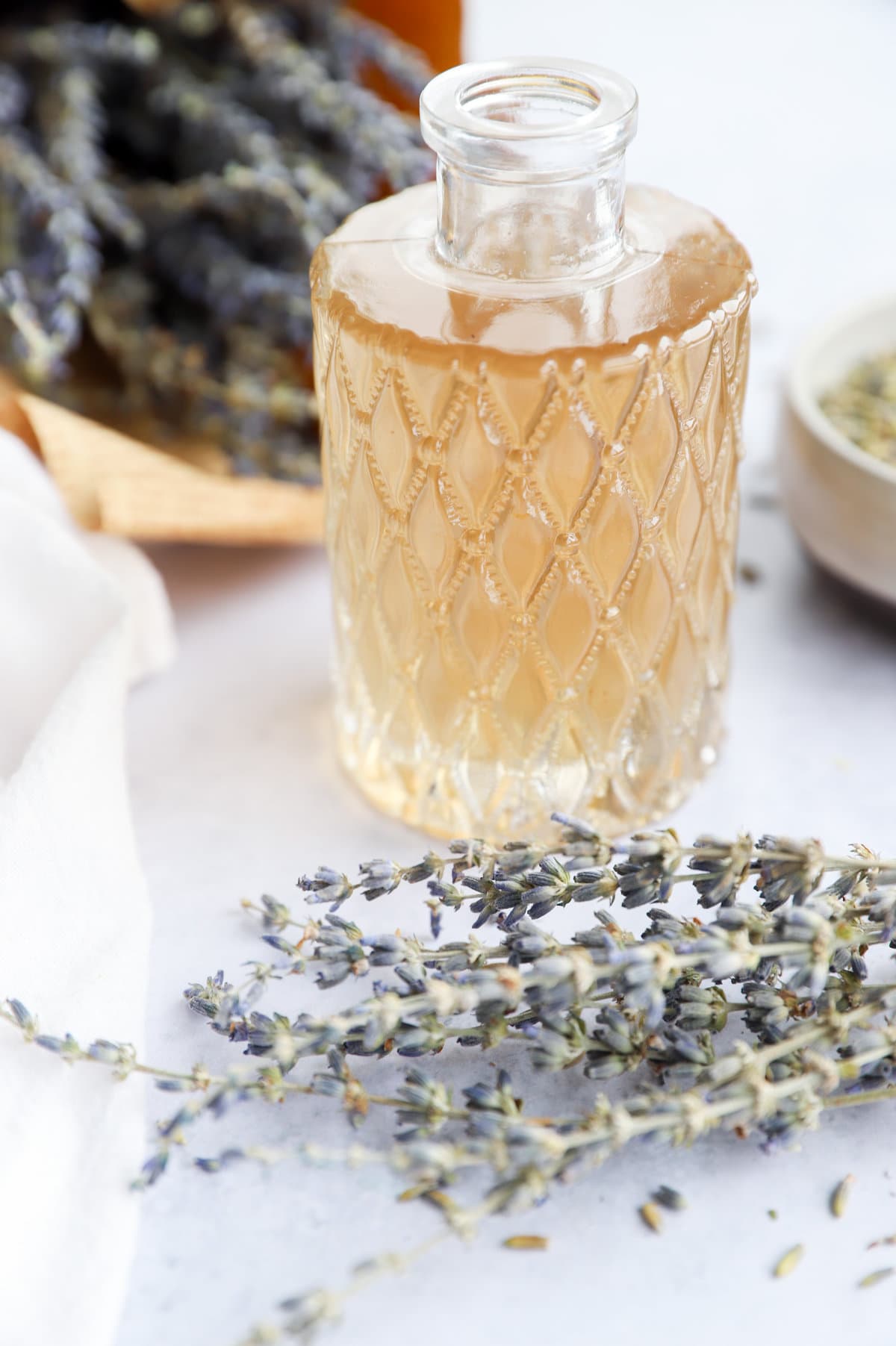 Lavender Simple Syrup | Cake 'n Knife