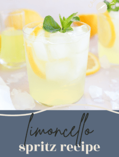 Limoncello Spritz pinterest image