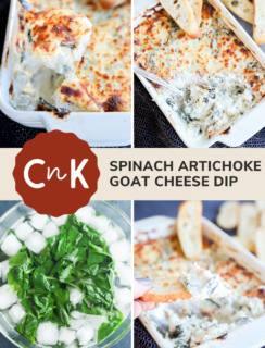Spinach Goat Cheese Artichoke Dip Image