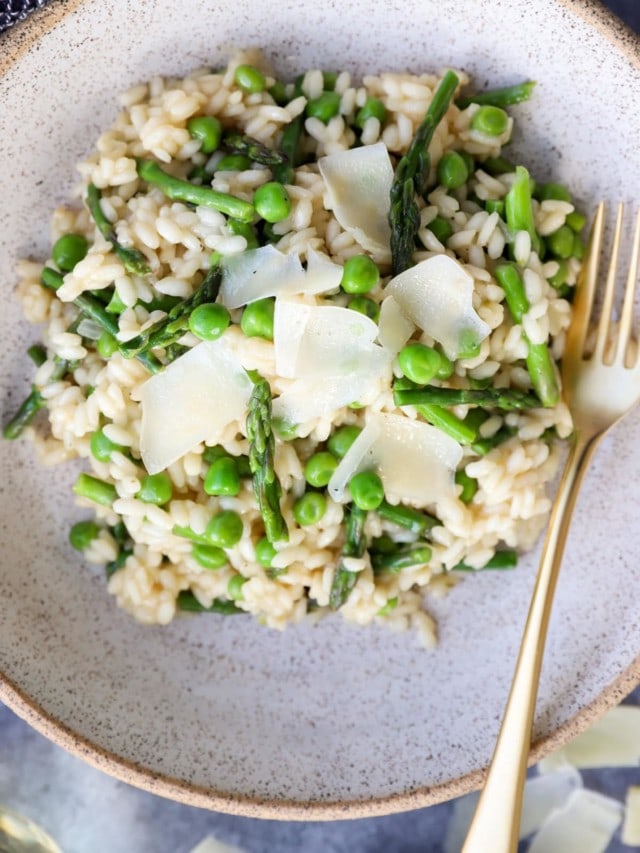 risotto with asparagus and peas | Cake 'n Knife