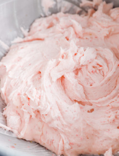 frosting in the stand mixer ready to use picture
