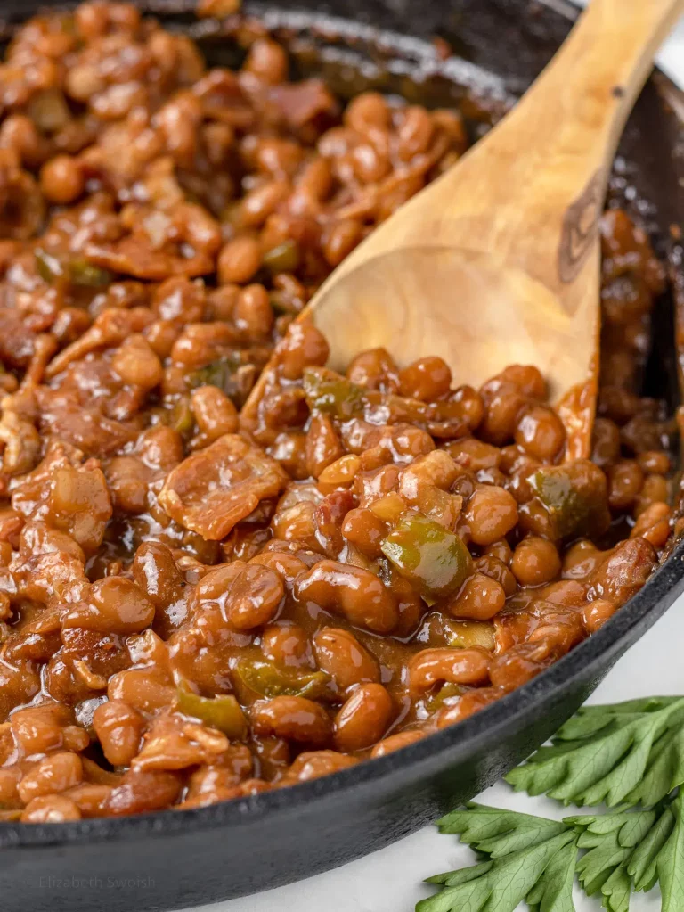 smoked baked beans image