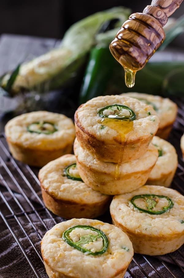 jalapeno cornbread muffins image