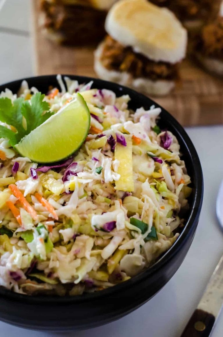 pineapple coleslaw image