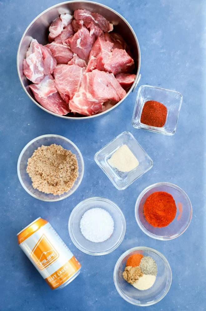 Ingredients for Instant Pot pulled pork image