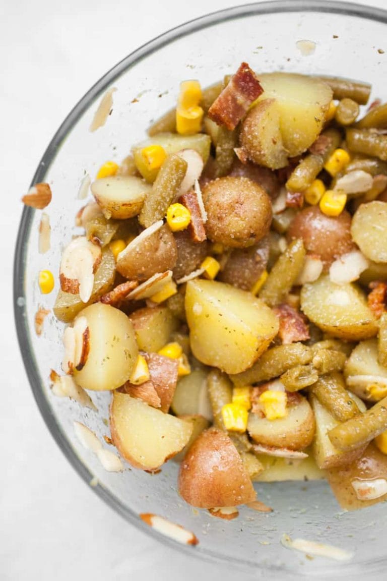 bacon potato salad image