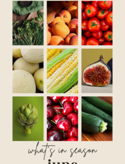 what's in season in june produce image