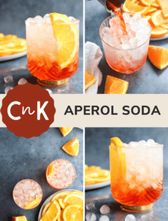Aperol Soda cocktail pinterest image