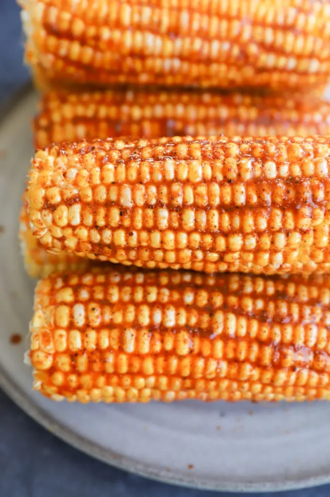 Image of corn on the cob before grilling