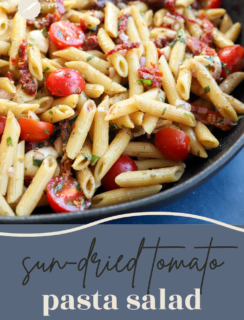 Sun Dried Tomato Pasta Salad Pin Picture