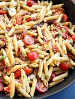 pasta salad recipe with sun dried tomatoes