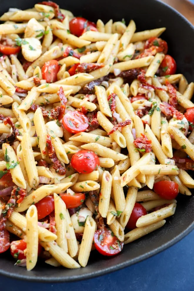 pasta salad recipe with sun dried tomatoes