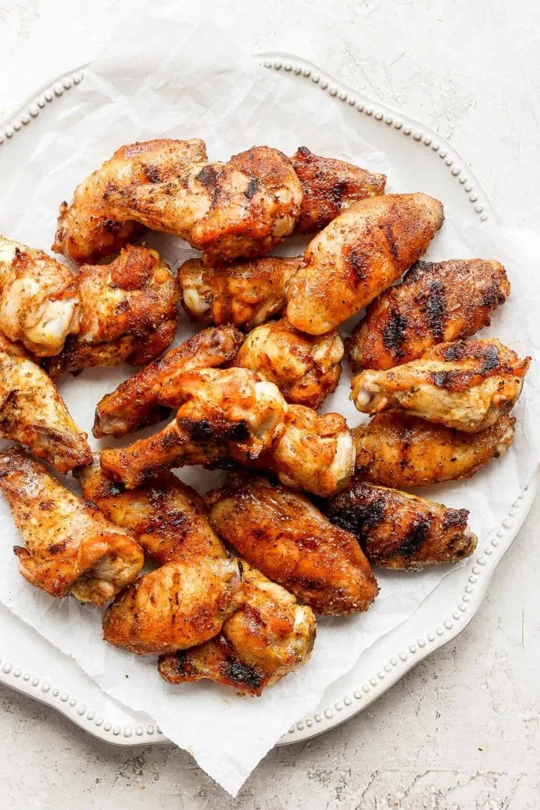 smoked chicken wings image