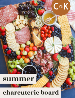 Summer Charcuterie Board Pinterest Image