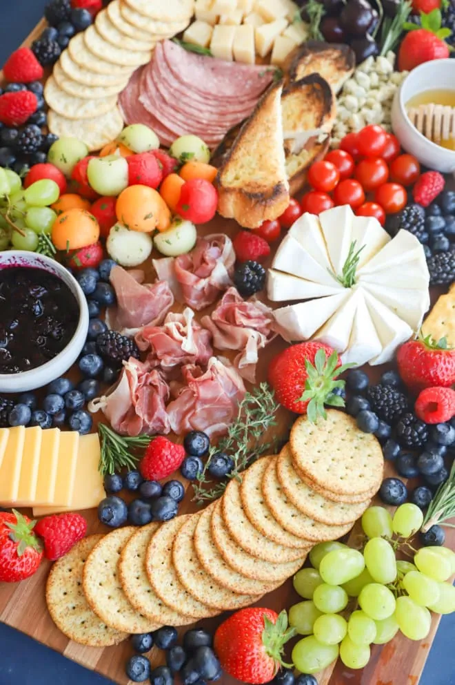 Summer charcuterie board photo