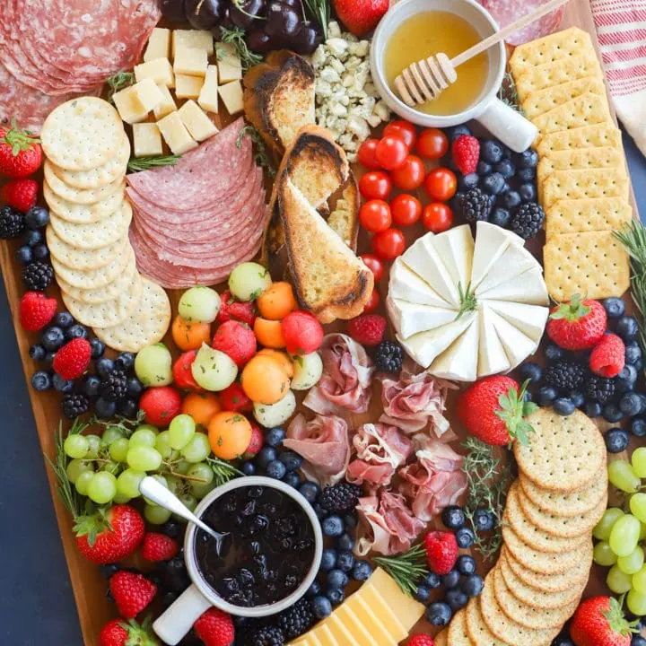 summer charcuterie board image
