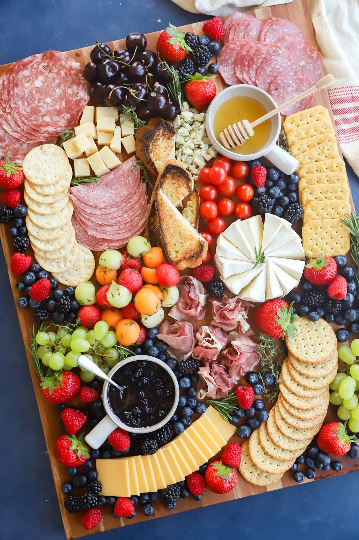 summer charcuterie board image