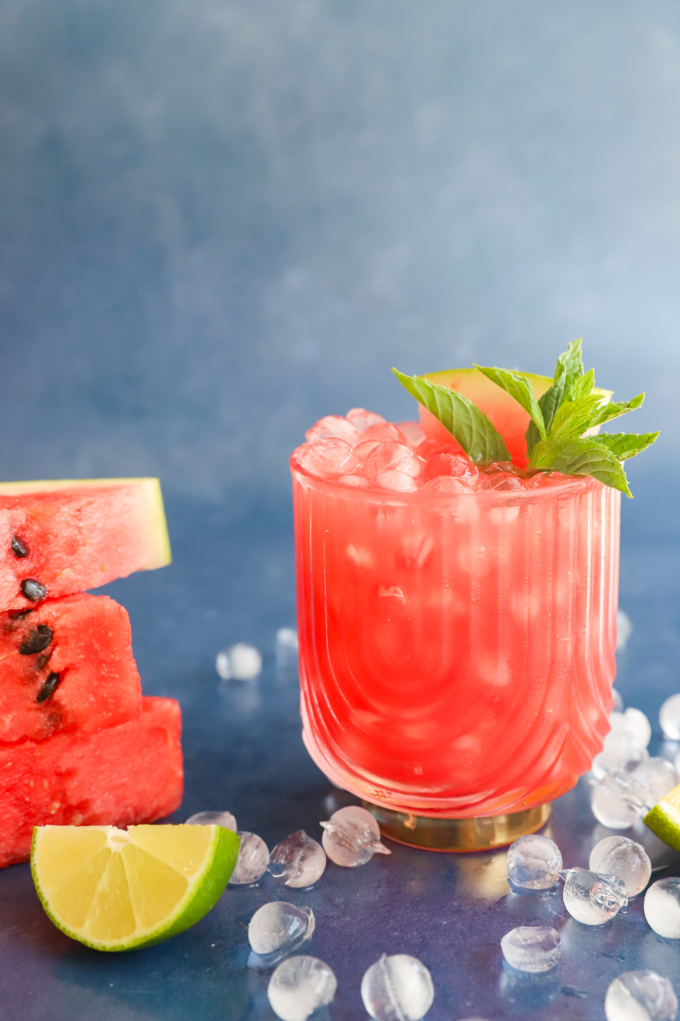 Picture of watermelon gin drink
