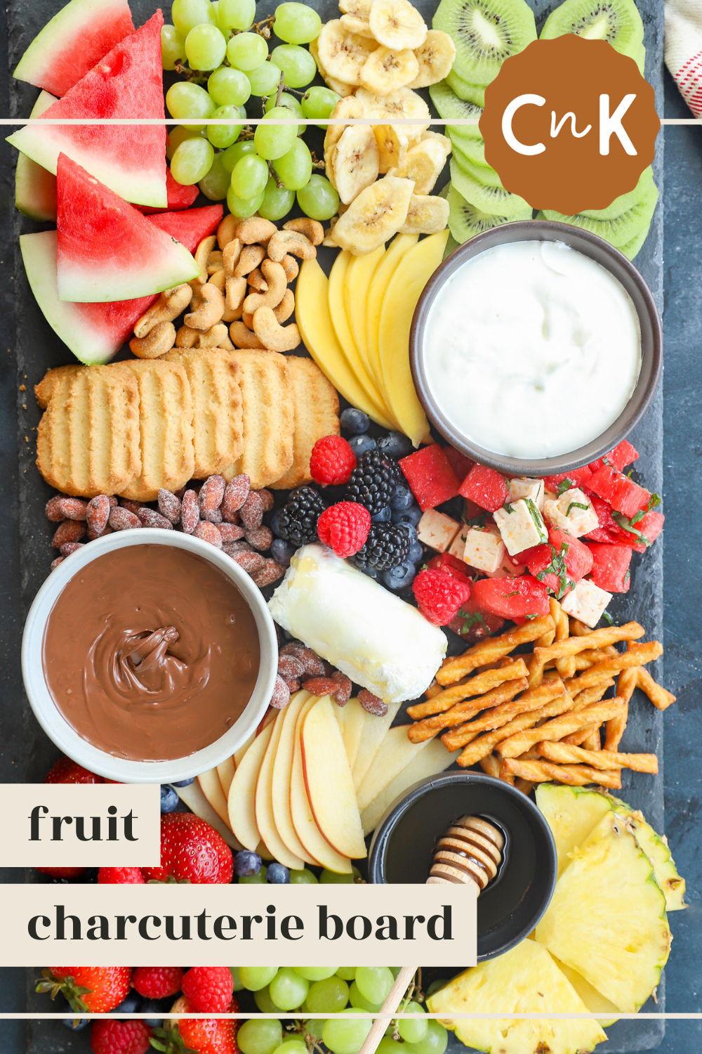 Fruit Charcuterie Board Pinterest Picture