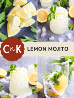 Lemon Mojito pinterest photo