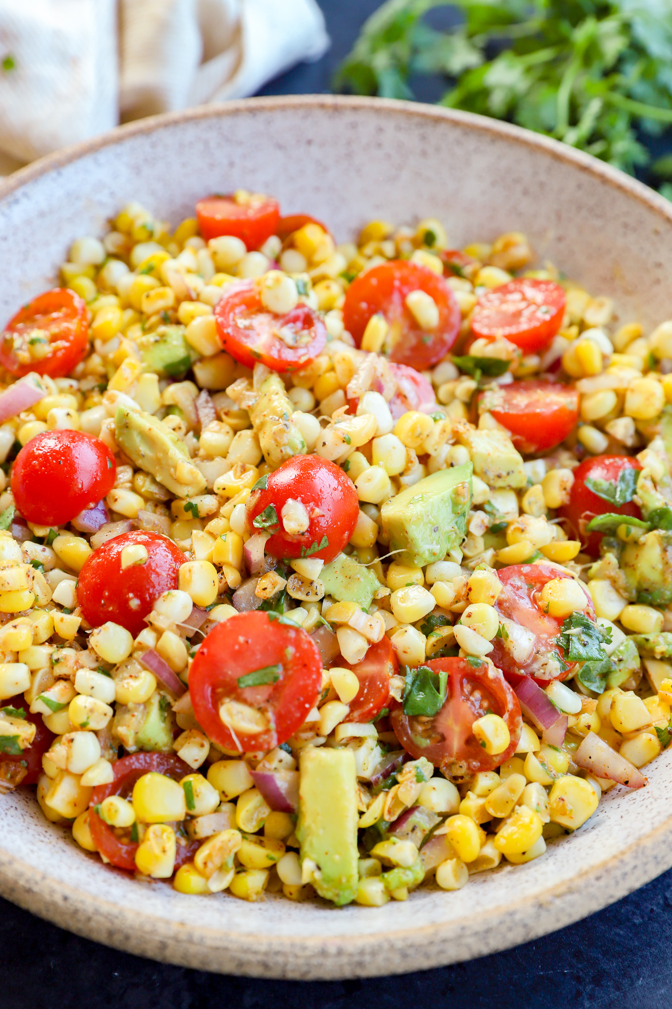 Picture of a summer salad dish