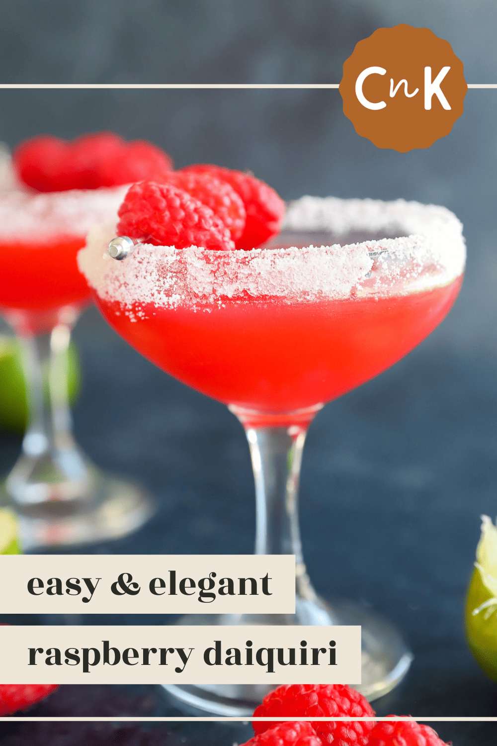 Easy Raspberry Daiquiri Cake 'n Knife