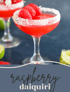 Raspberry daiquiri pinterest picture