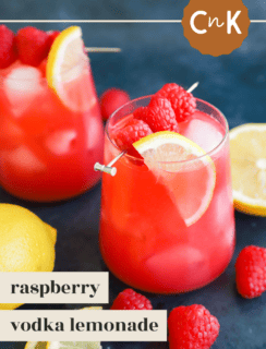 Raspberry Vodka Lemonade Pinterest photo