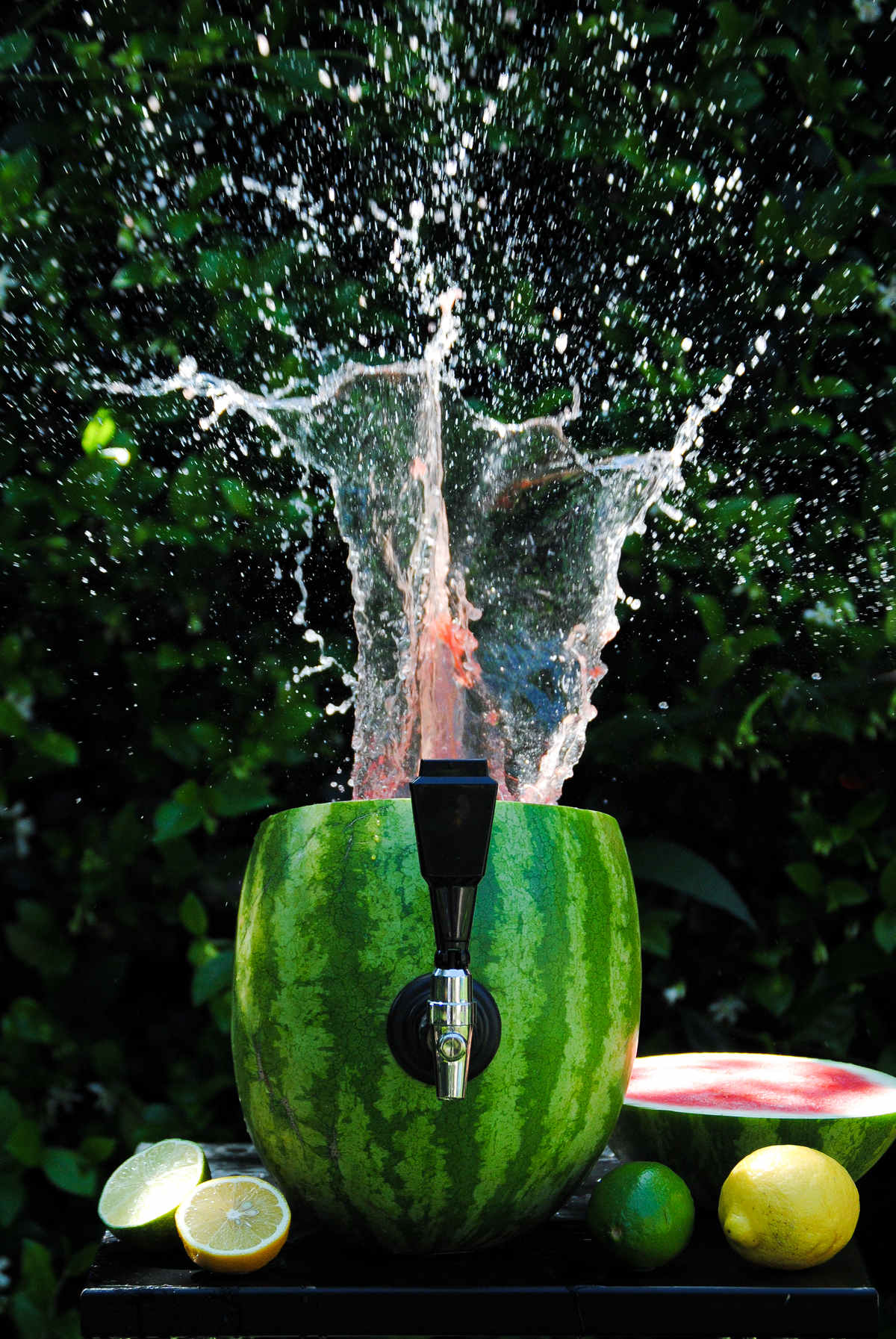 sangria in a watermelon