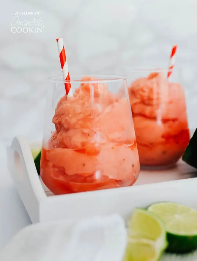 watermelon malibu slush