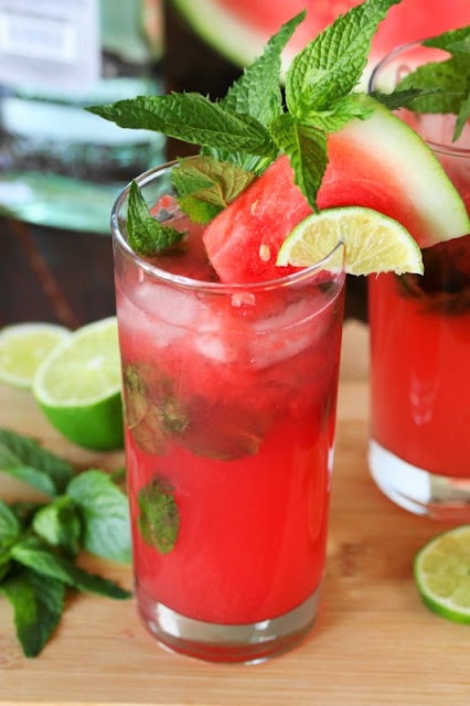 watermelon mojito