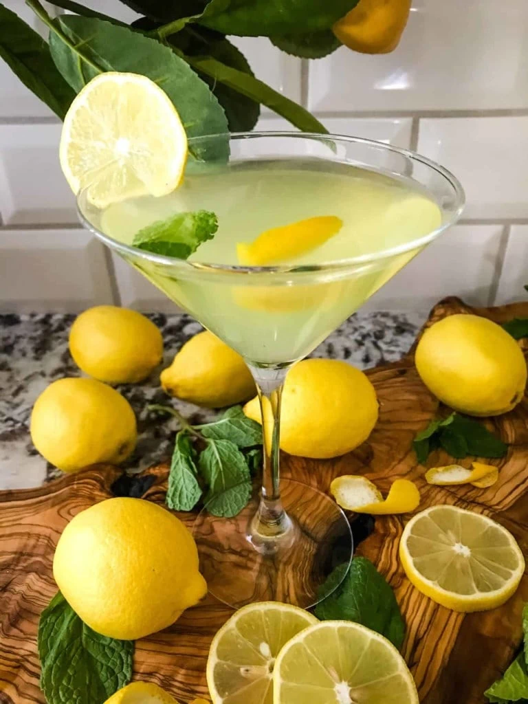 Limoncello martini