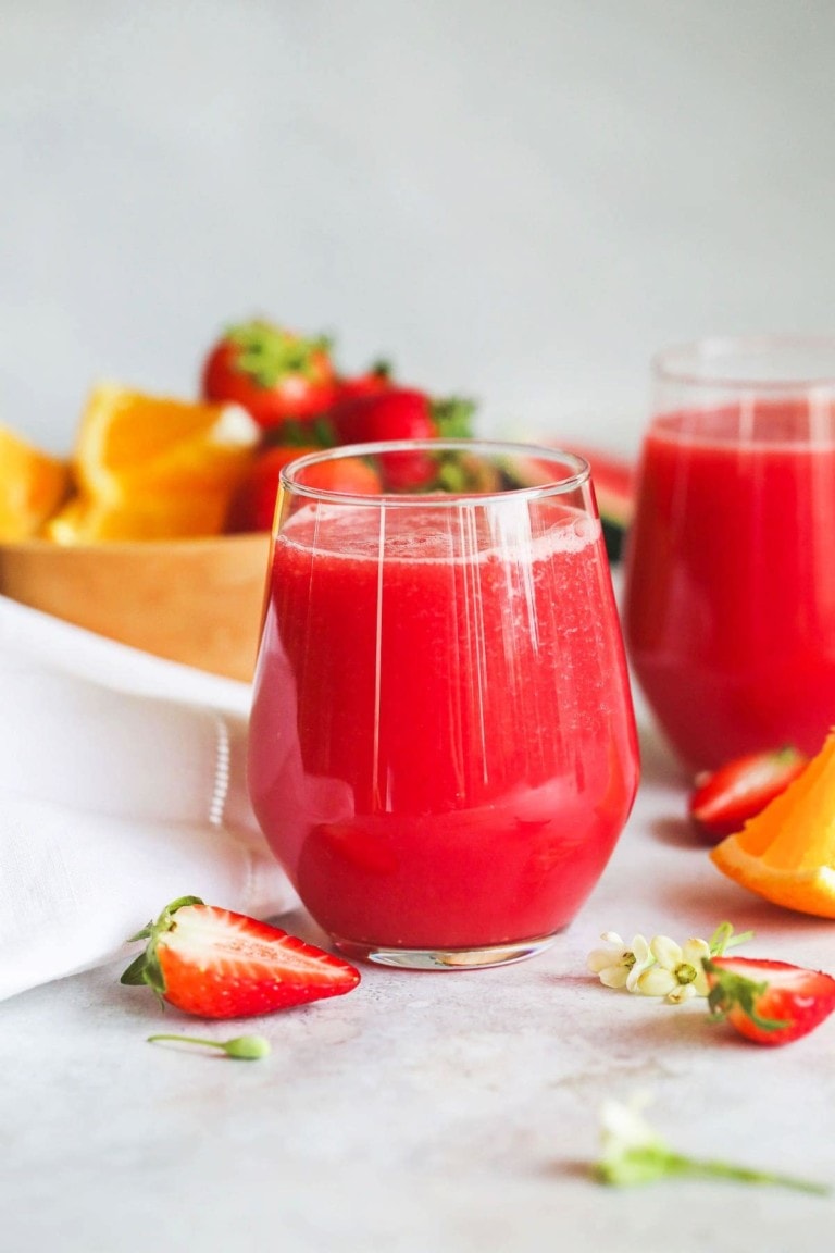 strawberry watermelon smoothie