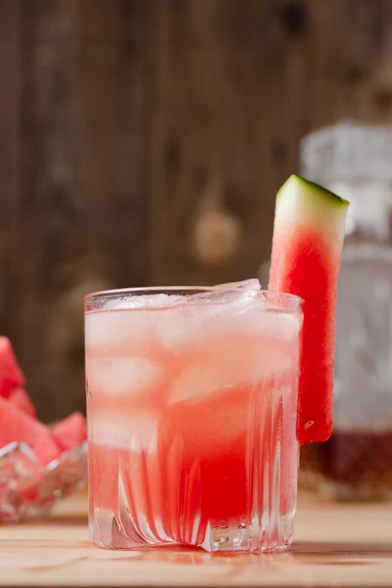 watermelon whiskey sour