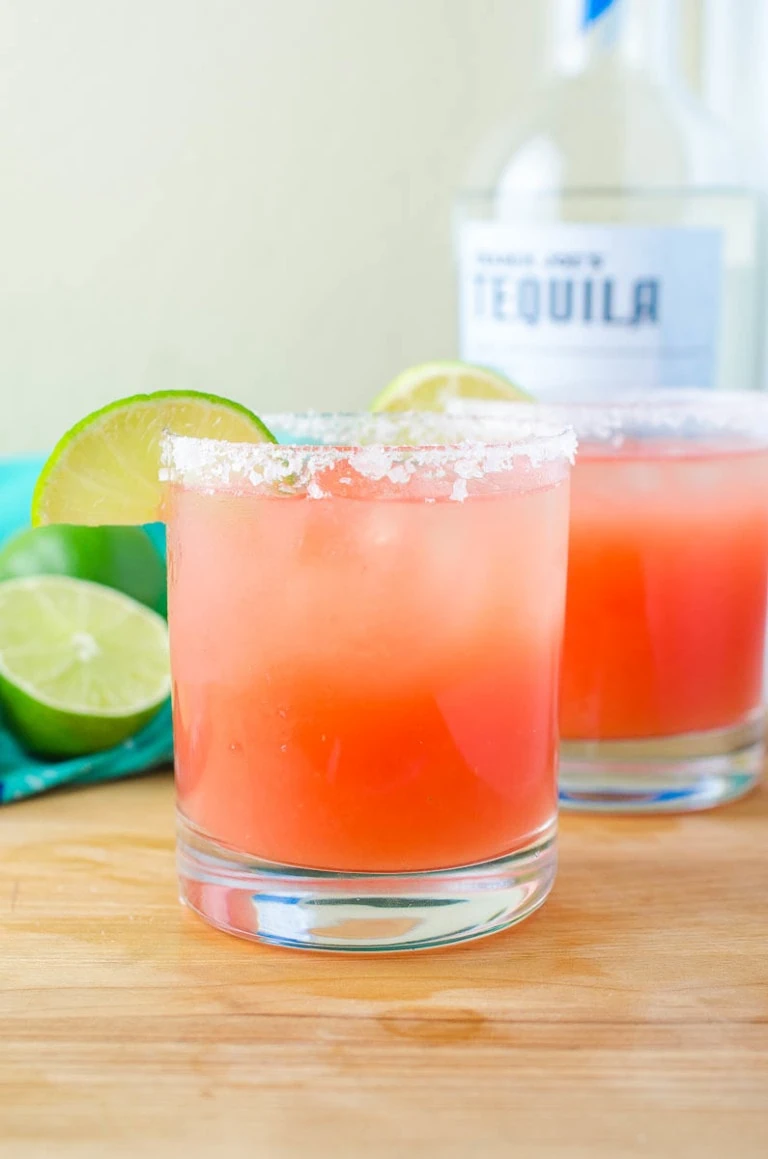 easy watermelon margaritas