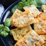 Image of roasted garlic bread