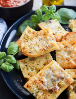 Image of roasted garlic bread