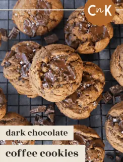 Coffee Cookies Pinterest Image