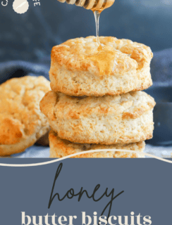 Honey Butter Biscuits Pinterest Image