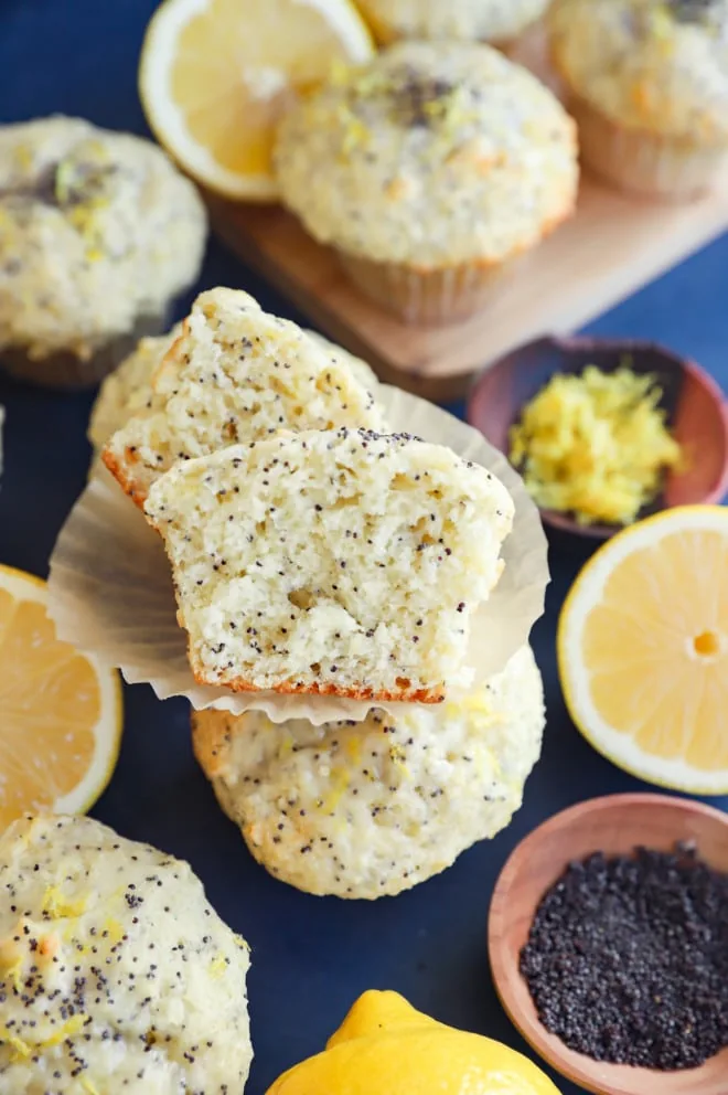 easy muffin recipe with citrus