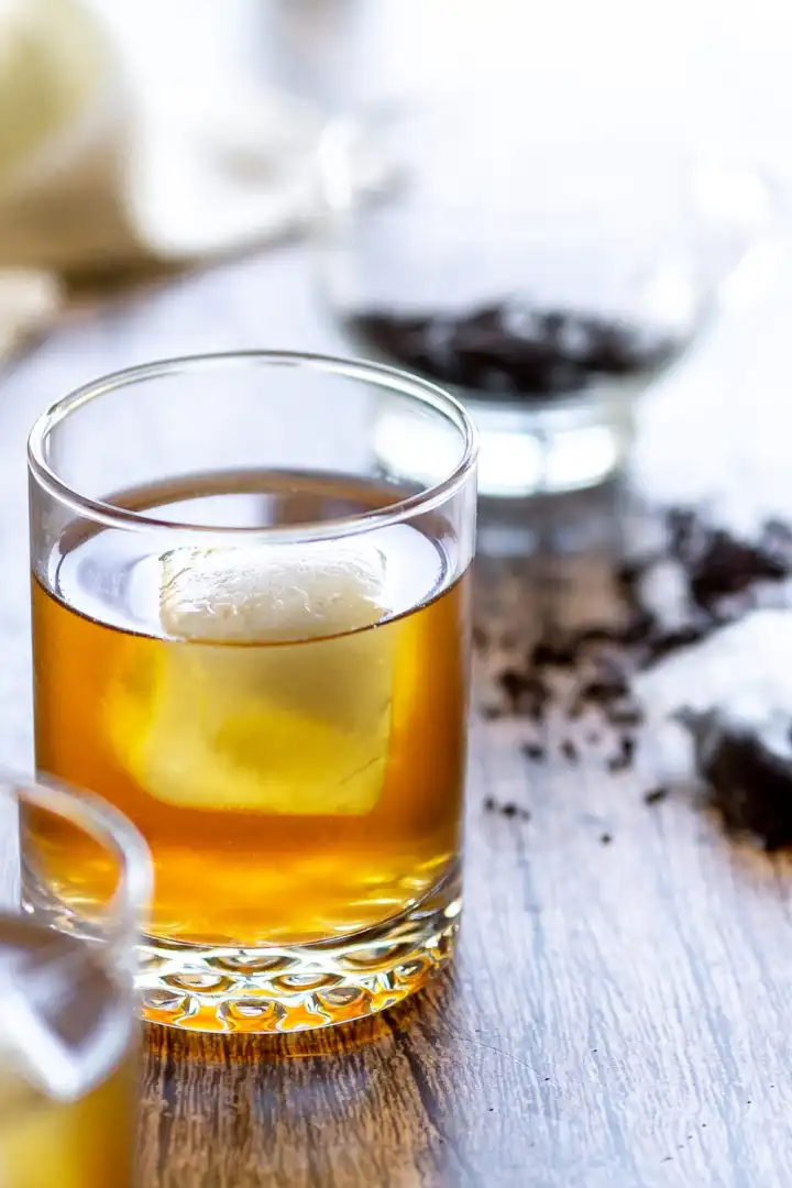 sweet tea and bourbon