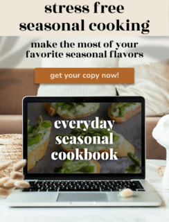 Everyday Seasonal cookbook pinterest photo