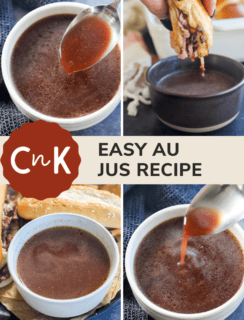 easy au jus recipe pin picture