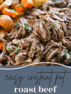 Instant Pot Pot Roast Pinterest Graphic