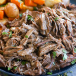 Gravy beef with vegetables