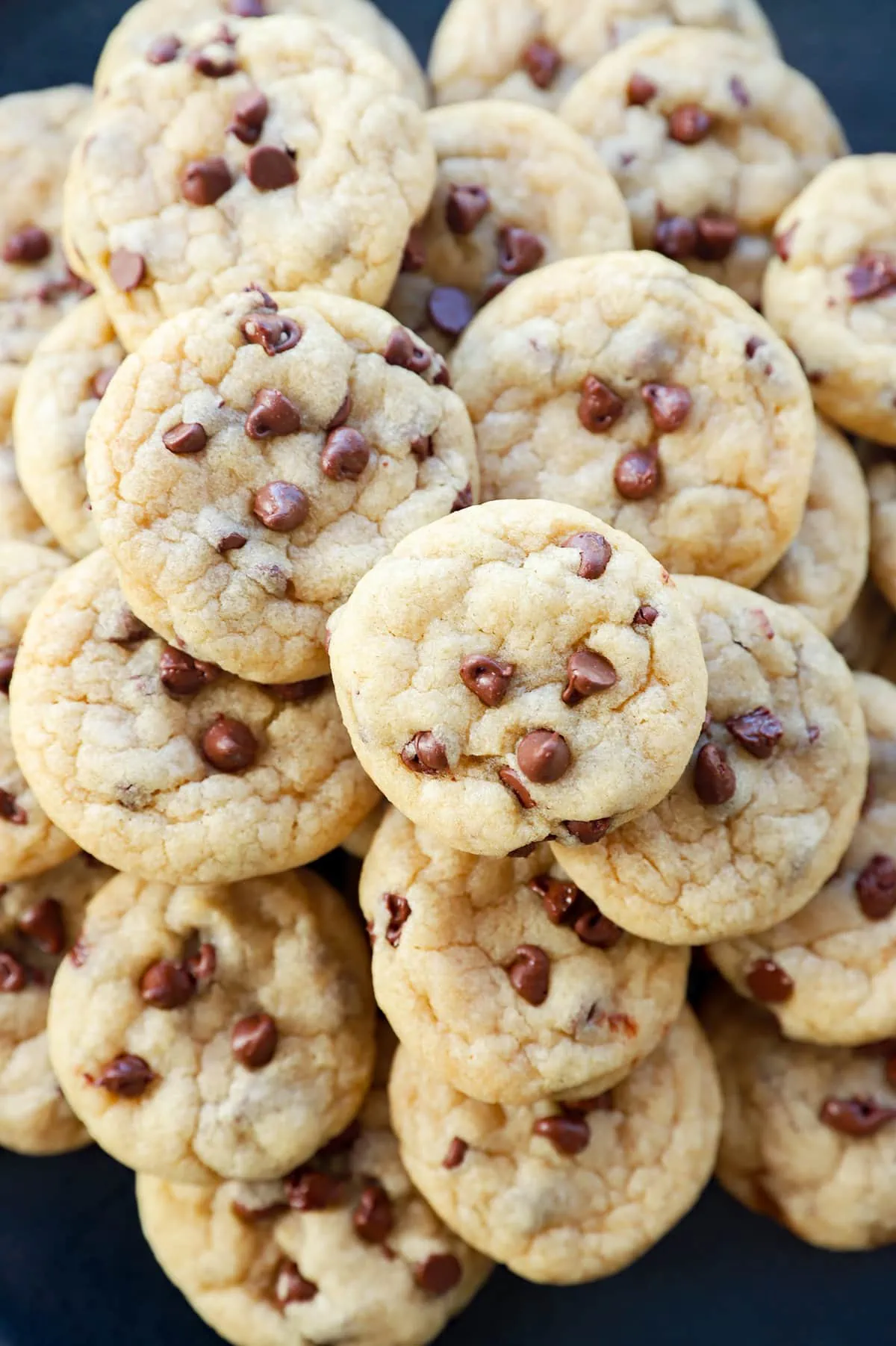 plate of tiny baked goods