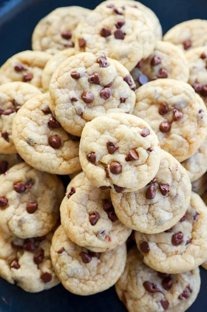 Pile of wholesome mini desserts